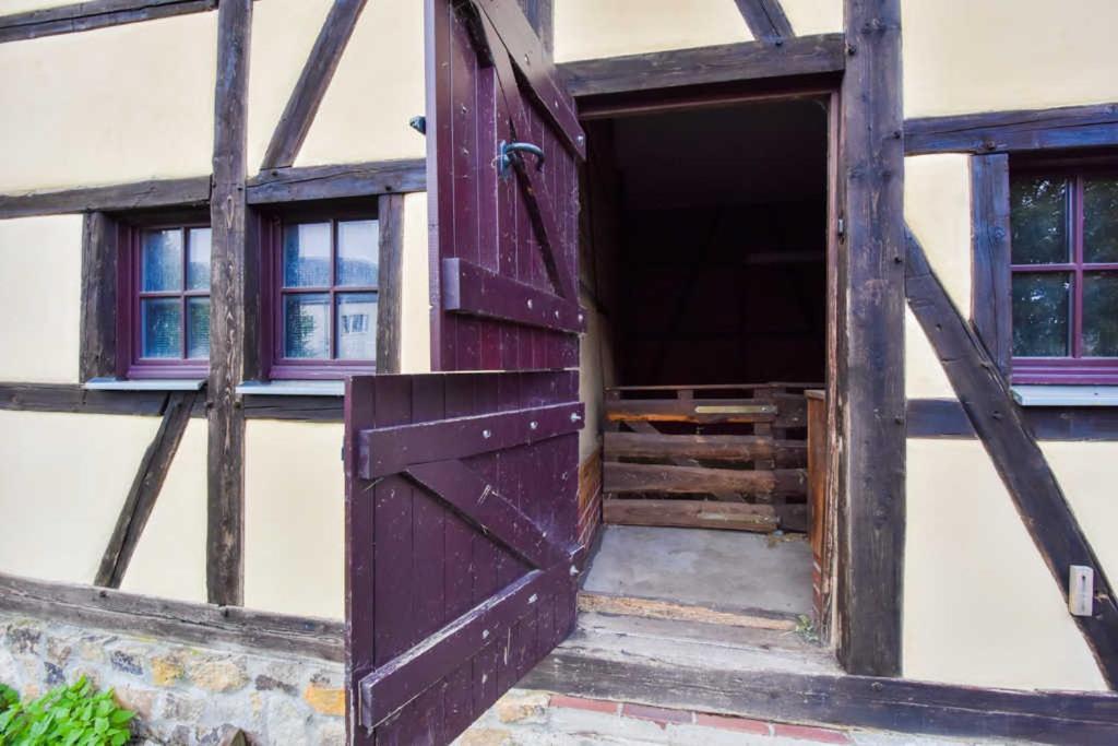 Lavendelhof Die Idyllische Landpension Crimmitschau Exteriör bild