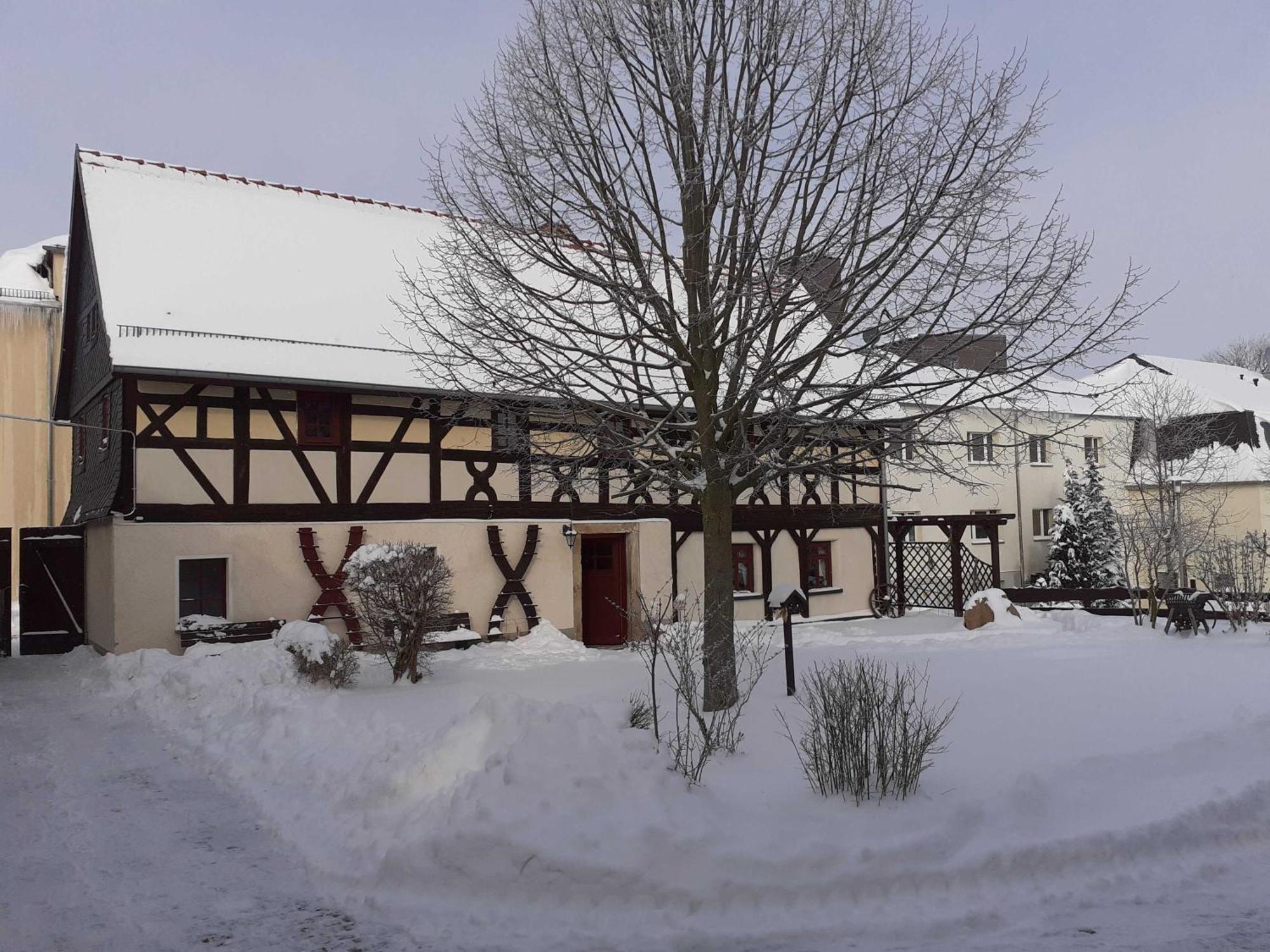 Lavendelhof Die Idyllische Landpension Crimmitschau Exteriör bild
